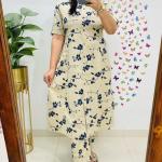 Aira Rayon Cotton Digital Print Co-Ord Set