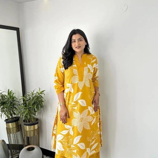 Sia Muslin Digital Print Co-Ord Set