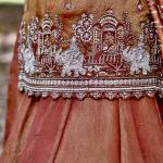 Zehra Simmer Silk Embroidered Top Lehenga Set