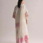 Aarzoo Crepe Silk Moti Work Kurti with Farshi Salwar & Organza Dupatta (MF)