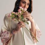 Aarzoo Crepe Silk Moti Work Kurti with Farshi Salwar & Organza Dupatta (MF)