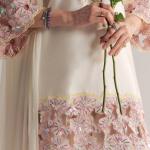 Aarzoo Crepe Silk Moti Work Kurti with Farshi Salwar & Organza Dupatta (MF)