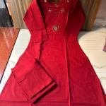 Aarav Dhabu Cotton Embroidered Co-Ord Set with Mirror Work(rc)