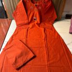 Aarav Dhabu Cotton Embroidered Co-Ord Set with Mirror Work(rc)