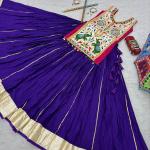 Prisha Navratri Special Gamathi Work Lehenga Choli