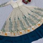 Prisha Simar Silk Embroidered Crop Top Lehenga Set