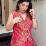 Prisha Simar Silk Embroidered Lehenga Choli Set with Shrug