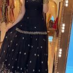 Frendy Silk Embroidered Sharara Set with Dupatta (MC)