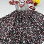 Prisha Kalamkari Cota Checks Printed Gown