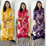 Maslin Digital Print Co-Ord Set (2 Piece Summer Collection) (anant)