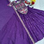 Prisha Vichitra Silk Embroidered Wedding Lehenga Choli Set with Dupatta