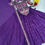 Prisha Vichitra Silk Embroidered Wedding Lehenga Choli Set with Dupatta