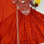 Prisha Vichitra Silk Embroidered Wedding Lehenga Choli Set with Dupatta