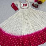 Jacquard Handwork Silk Gown