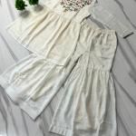 Vichitra Silk Sharara Suit Set (RR)