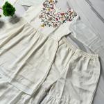 Vichitra Silk Sharara Suit Set (RR)