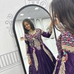 Designer Vichitra Silk Crop Top Lehenga Set with Shrug (PC)