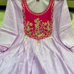 Glass Tissue Sharara Kurta Set (AD)