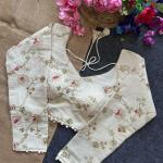 Khadi Cotton Long Sleeve Blouse – Off White (RC)