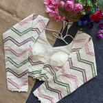 Khadi Cotton Long Sleeve Blouse – Off White (RC)
