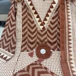 Zik Zek Handwork Jaipuri Cotton Kurti Pant Dupatta Set