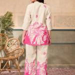 Premium Linen Printed Co-Ord Set with Palazzo