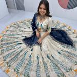 Designer Tissue Silk Wedding Lehenga Choli Set with Dupatta